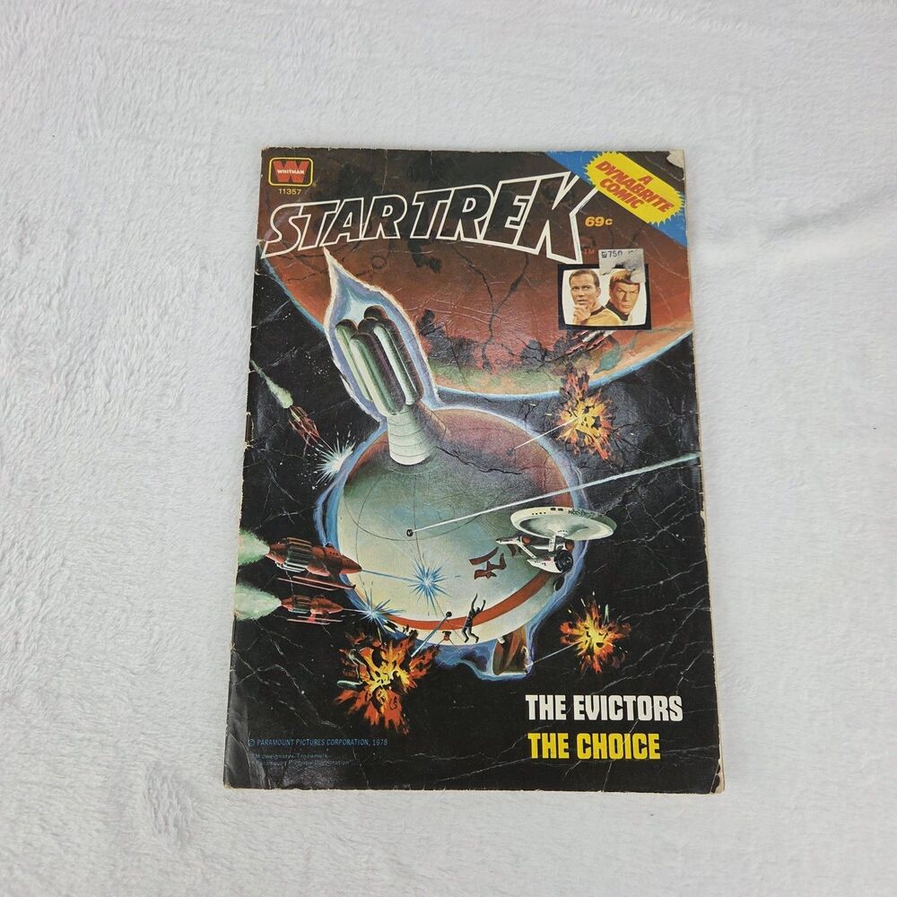 Vintage 1978 Whitman‎ Star Trek Comic #11357 “The Evictors / The Choice”